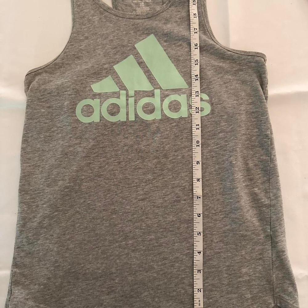 Adidas tank top girls size 14